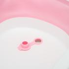 Ванночка детская складная со сливом, 75 см, цвет розовый - фото 119011725