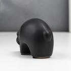 Сувенир керамика "Чёрный медведь" 6,8х5х11,5 см - фото 31263874