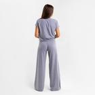 Комплект женский (футболка и брюки) KAFTAN "Basic" р. 40-42, серый - Фото 5