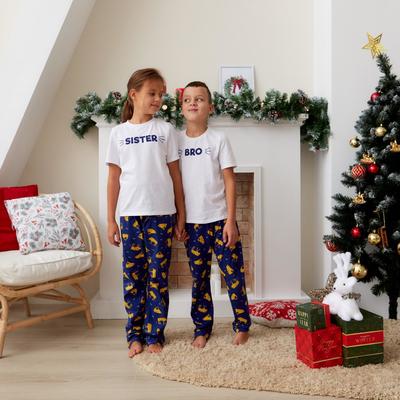 Пижама детская для девочки KAFTAN «Orange Tiger» р.30 (98-104)