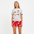 Пижама женская (футболка и шорты) KAFTAN «Мишки» размер 52-54 - фото 26405574