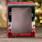 Коробка подарочная, крышка-дно, с окном "Скандинавия", 18 х 15 х 5 см. - Фото 1