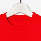 Пижама детская, цвет красный, рост 110 см - Фото 9