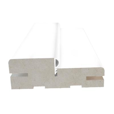 Коробка телескопическая для двери, с уплотнителем, 2070×80 мм, белая, шагрень