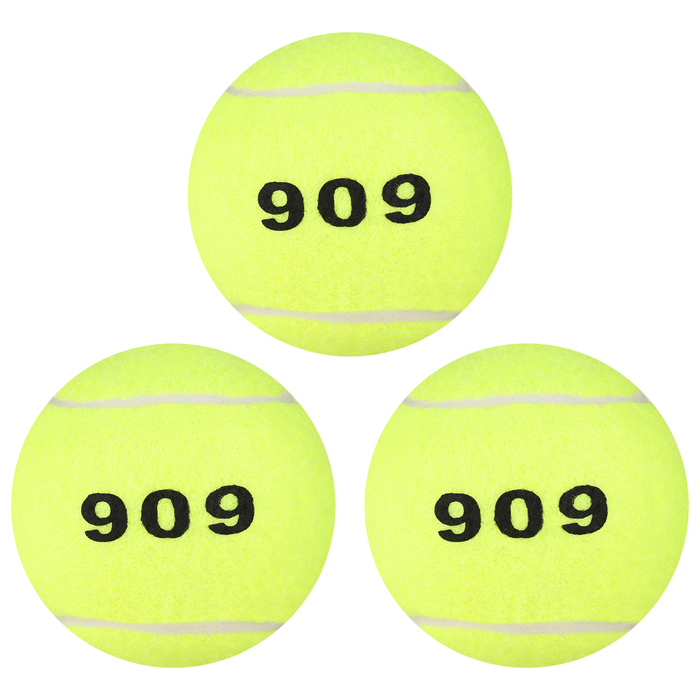 Набор мячей для большого тенниса ONLYTOP № 909, тренировочный, 3 шт., цвета МИКС - Фото 1