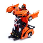 Робот радиоуправляемый «Спорткар», трансформируется, световые и звуковые эффекты, МИКС - фото 24422816