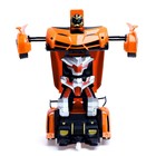 Робот радиоуправляемый «Спорткар», трансформируется, световые и звуковые эффекты, МИКС - фото 24422817