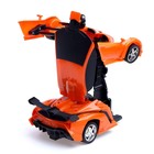 Робот радиоуправляемый «Спорткар», трансформируется, световые и звуковые эффекты, МИКС - фото 24422818