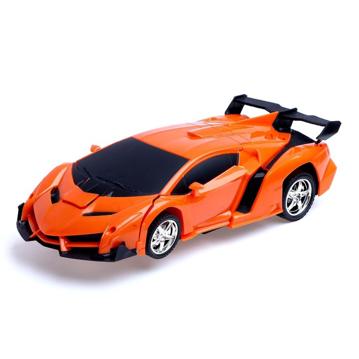 Робот радиоуправляемый «Спорткар», трансформируется, световые и звуковые эффекты, МИКС 50964