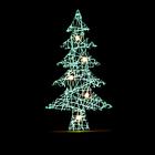 Новогодний декор с подсветкой «Новогодняя ель» 9×5×19 см, зелёный - Фото 8