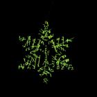 Новогодняя подвеска с подсветкой «Снежинка» 7×8×19 см - Фото 4