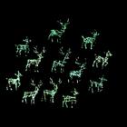 Новогодний декор «Олень», с подсветкой, 8×12.5 см, набор 12 шт. - Фото 4