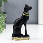 Фигурка полистоун «Чёрный сфинкс с узорами», 13×6.5×5 см - Фото 2