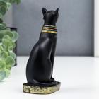 Фигурка полистоун «Чёрный сфинкс с узорами», 13×6.5×5 см - Фото 4