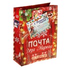 Пакет ламинированный Новогодняя почта,ML с накладным элементом (конверт) - Фото 1