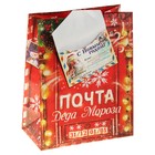 Пакет ламинированный Новогодняя почта,ML с накладным элементом (конверт) - Фото 2