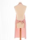 Фартук кухонный «Этель. Классика» 65×80 см, велюр, розовый - Фото 7