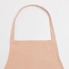 Фартук Этель «Классика» цвет бежевый 65×80 см, 100%пэ, велюр - Фото 2