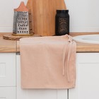 Фартук Этель «Классика» цвет бежевый 65×80 см, 100%пэ, велюр - Фото 10