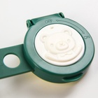 Блокиратор для дверей и ящиков Крошка Я «Мишка», универсальный, гибкий, зеленый - фото 21357995