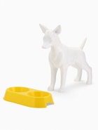 Миска пластиковая двойная 29.5×16.5×5 см, жёлтый перламутр - Фото 4