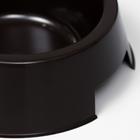 Миска пластиковая 17 х 17 х 5 см, 400 мл, шоколадный - Фото 3