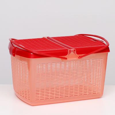 Корзина 47х36х27,5 см, красная