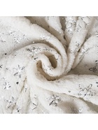 Плед «Этель» «Серебряные снежинки» 180×200 см,100% п/э, корал-флис 220 г/м² - Фото 8