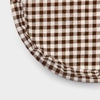 Корзинка для хлеба Доляна «Домашний уют», d=30.5 см, пластик, плетёная, коричневая - Фото 5