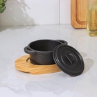 Кастрюля на подставке Volcano, 13×10×7.5 см, чугун, чёрная - Фото 2