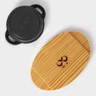 Кастрюля на подставке Volcano, 13×10×7.5 см, чугун, чёрная - Фото 8