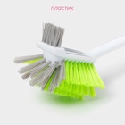 Щётка для посуды Доляна Green day, двойная, 29 см - Фото 2