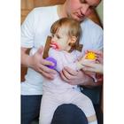 УЦЕНКА Развивающий массажный мячик «Монстрик», диаметр 7 см, фиолетовый, Крошка Я - Фото 7