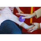 УЦЕНКА Развивающий массажный мячик «Монстрик», диаметр 7 см, фиолетовый, Крошка Я - Фото 8