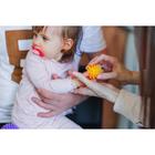 УЦЕНКА Развивающий массажный мячик «Монстрик», диаметр 7 см, фиолетовый, Крошка Я - Фото 9