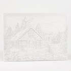 Новогодняя картина по номерам на холсте с подрамником «Новый год! Рождественский вечер», 30×40 см - Фото 4