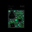 Наклейка со светящимся слоем «Счастья», 10,5 х 14,8 см 6769811