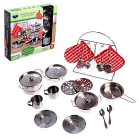 {{photo.Alt || photo.Description || 'Уценка (помята упаковка) Набор металлической посуды «Праздничный обед»'}}