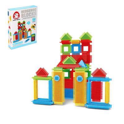 УЦЕНКА Конструктор игольчатый MINI BRISTLES «Домик», 150 деталей (помята упаковка)