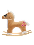 Качалка «Лошадка: Звёздочка», не музыкальная, цвет бежевый - Фото 10