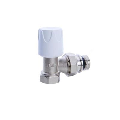 Клапан для радиатора Ogint 022-4830, 3/4", PN 10, ручной, угловой штуцер, с прокладкой