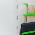 Плечики для одежды многоуровневые Доляна, антискользящее покрытие, цвет МИКС - Фото 6
