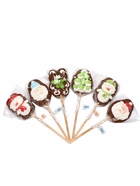 Печенье шоколадное новогоднее на палочке «Зимнее», МИКС, 30 г - Фото 2