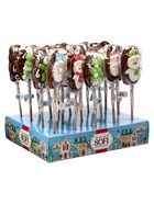 Печенье шоколадное новогоднее на палочке «Зимнее», МИКС, 30 г - Фото 8