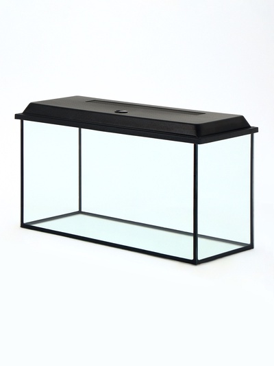 Аквариум «Прямоугольный» с крышкой, 100 л, 75.5×33×39.5 см, чёрный