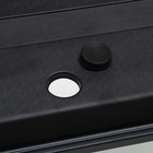 Аквариум «Панорамный» с крышкой, 105 л, 80×35×39.5/44.5 см, чёрный - Фото 7