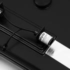 Аквариум «Телевизор» с крышкой, 65 л, 60×33×35/40 см, чёрный - Фото 7