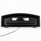 Аквариум «Телевизор» с крышкой, 75 литров, 72.5×26.5×37/42 см, чёрный - Фото 4