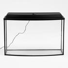 Аквариум «Телевизор» с крышкой, 120 литров, 80×32.5×50/55 см, чёрный - Фото 2