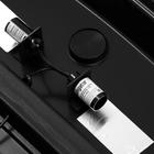 Аквариум «Телевизор» с крышкой, 120 литров, 80×32.5×50/55 см, чёрный - Фото 7